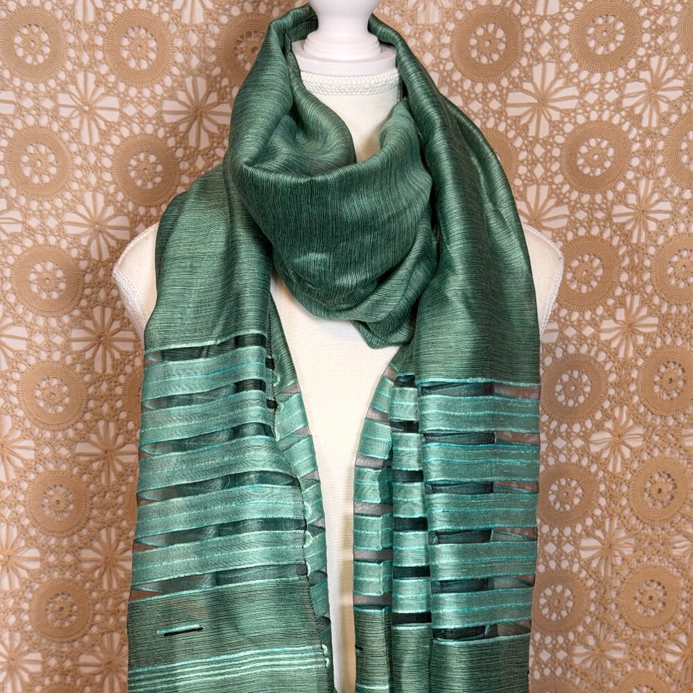 Long Emerald Scarf
